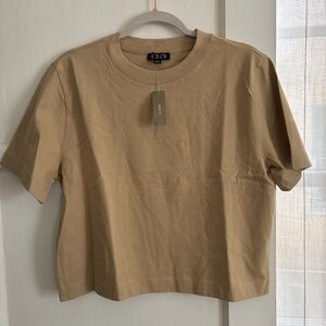 J. Crew Premium Weight Cropped Tee